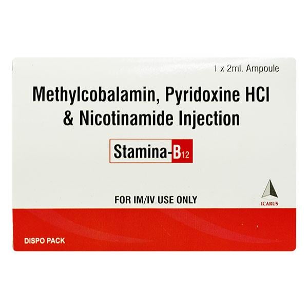 STAMINA B12 Injection 2ml Global Surgicals STAMINA B12 Injection 2ml Global Surgicals