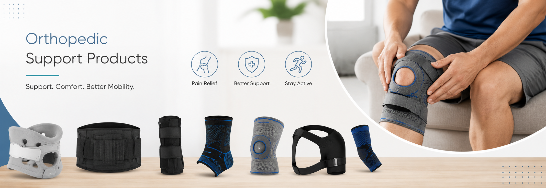 Orthopedic Support Products | Pain Relief & Mobility Solutions | Global Surgicals