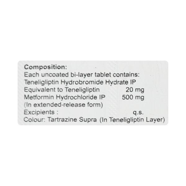 Megagliptin MF 20/500mg Tablet 10'S