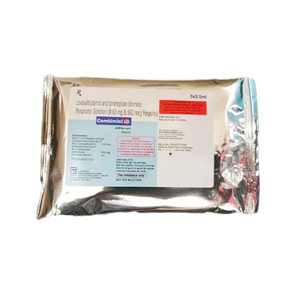 COMBIMIST LD Respules 5X2.5ml