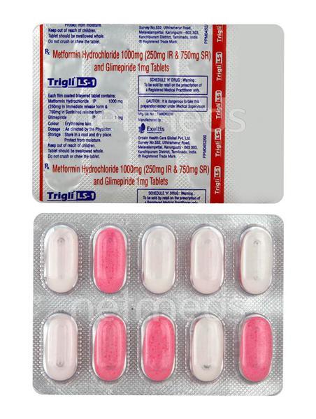 Trigli LS 1mg Tablet 10'S