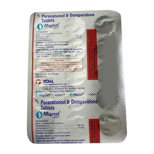 MIGREST Tablet 15's