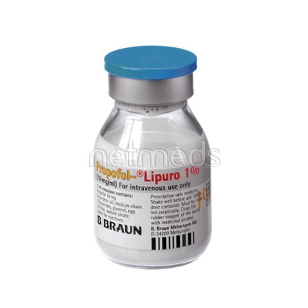 Propofol Lipuro 1% Injection 20ml