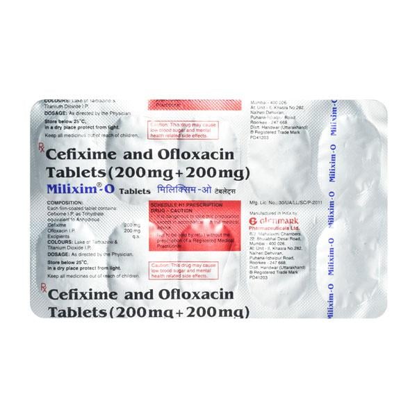 Milixim O Tablet 10'S