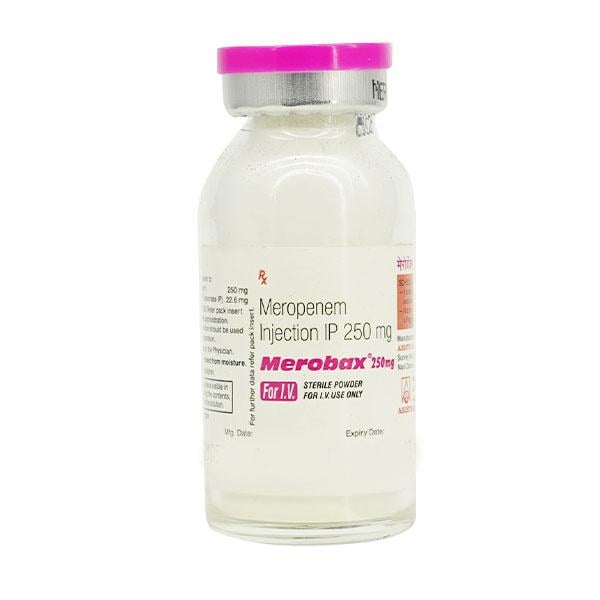 Merobax 250mg Injection 1'S