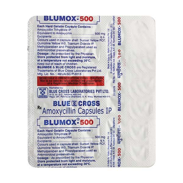 BLUMOX 500mg Capsule 15's