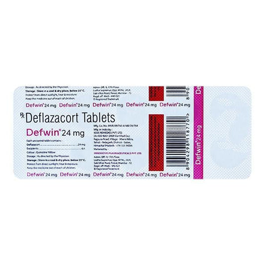 DEFWIN 24mg Tablet 10's