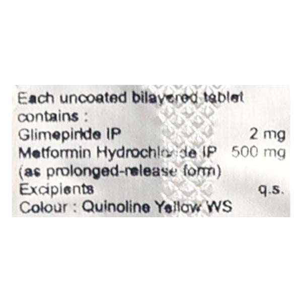 Laformin G 2/500mg Tablet 10'S
