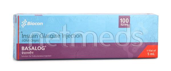 Basalog 100IU Injection 1X5ml