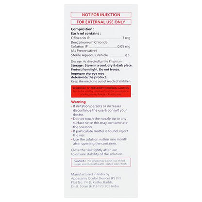 OFLOWIN Ophthalmic Solution 5ml