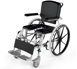 Aemepl Healthcare Shower Commode Wheelchair