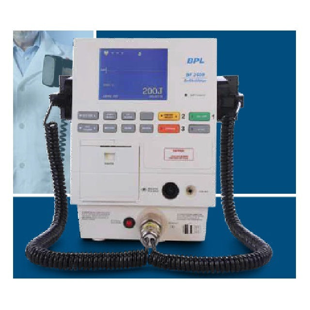 BPL Monophasic Defibrillator with Recorder