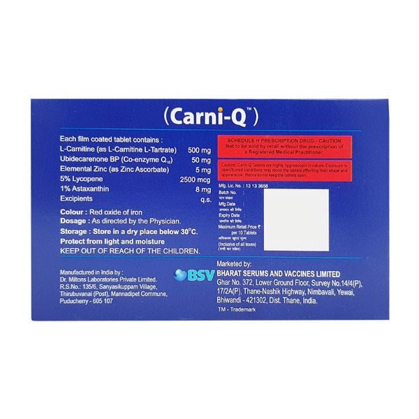 Carni Q Tablet 10'S