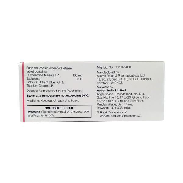 Uvox CR 100mg Tablet 10'S