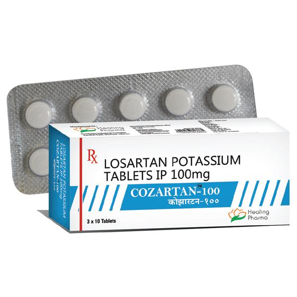 COZARTAN 100 Tablet 10's