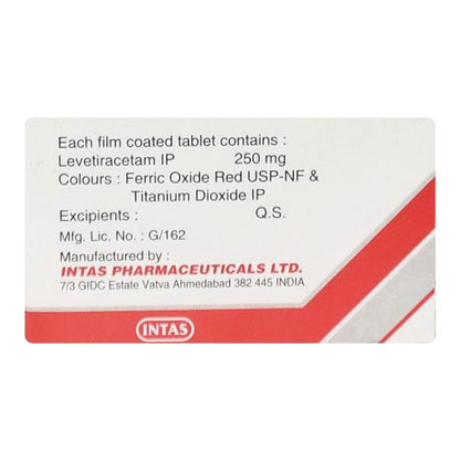 LEVERA 250 Tablet 15's