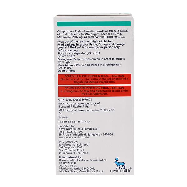 Levemir Flexpen 1X3ml