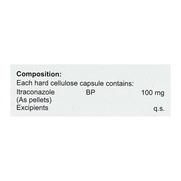 ITROSTRED 100 Capsule 10's