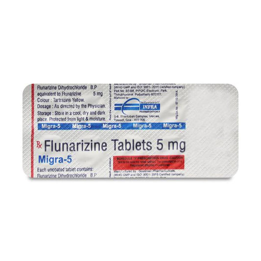 Migra-5 Tablet 10'S