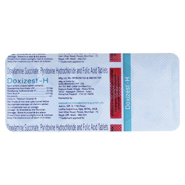 DOXIZEST H Tablet 10's