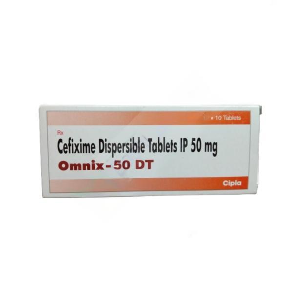 Omnix DT 50mg Tablet 10'S