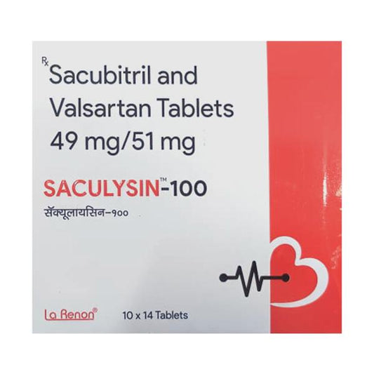 SACULYSIN 100 Tablet 14's