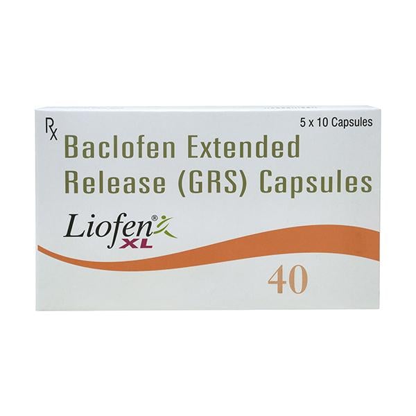 Liofen XL 40mg Capsule 10'S