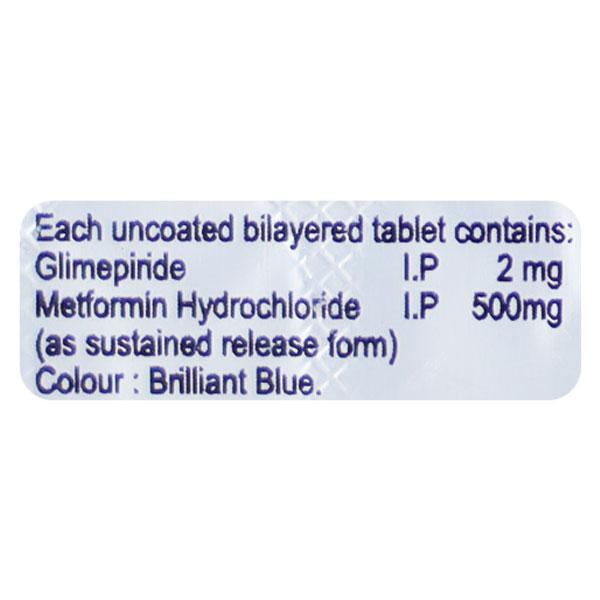 GLUCOBEAT G 2mg Tablet 10's