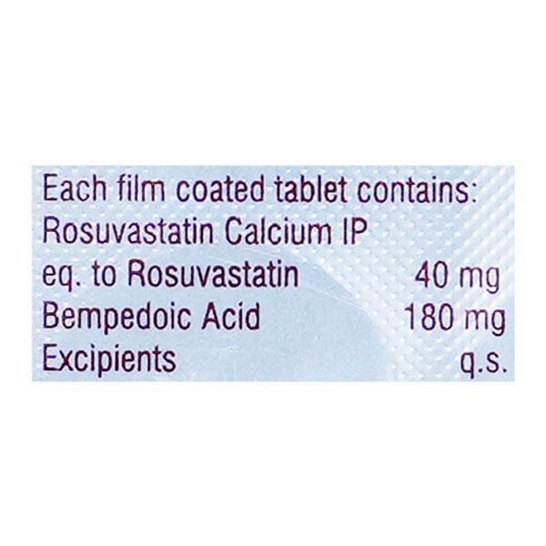 ROSUVAS B 40 Tablet 10's