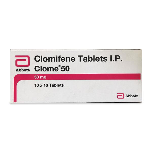 Clome 50mg Tablet 10'S