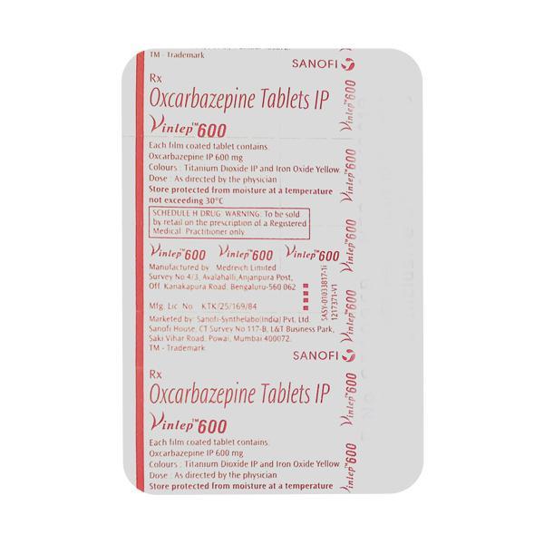 Vinlep 600mg Tablet 10'S