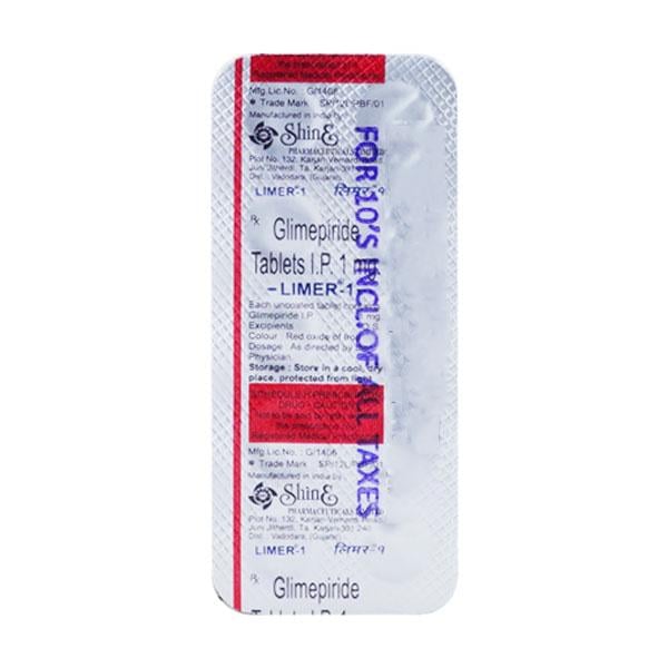 Limer 1mg Tablet 10'S