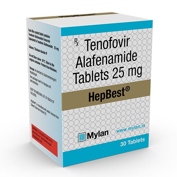 Hepbest 25mg Tablet 30'S