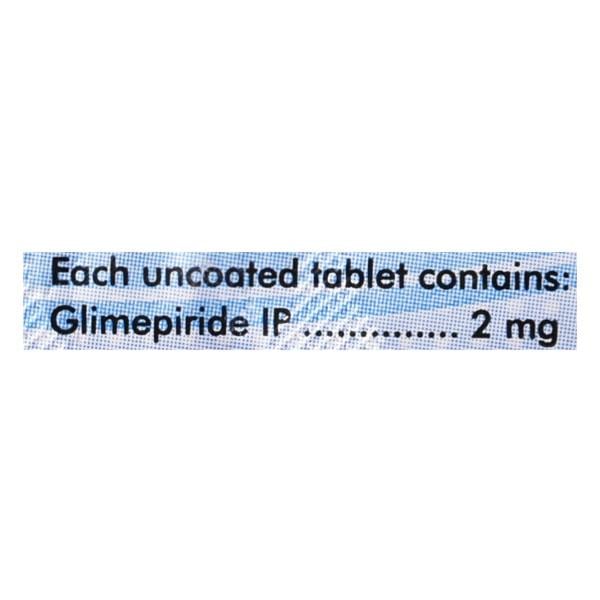 DIAPRIDE 2mg Tablet 30's
