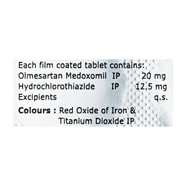 OLMESMART H 20mg Tablet 10's
