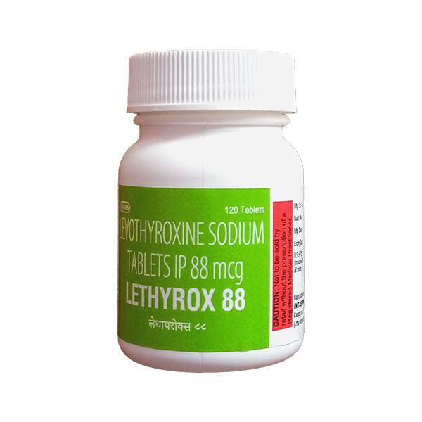 LETHYROX 88 Tablet 120's