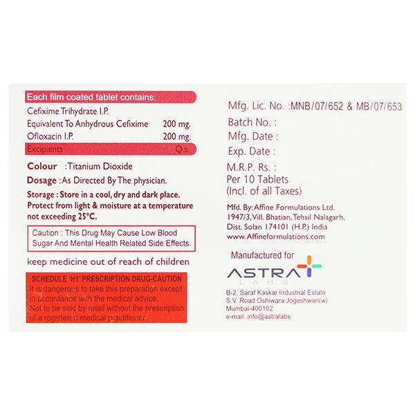 RALICEF O Tablet 10's