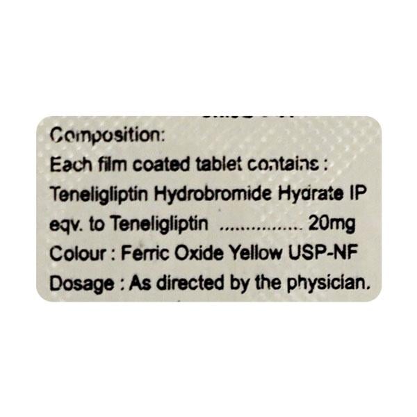 TEPTIN 20mg Tablet 10's