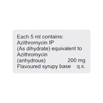 Zithrox 200mg Suspension 15ml