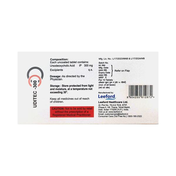 UDITEC 300 Tablet 10's