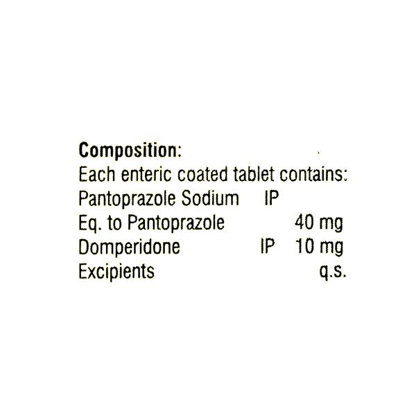 PANPAZOLE D Tablet 10's