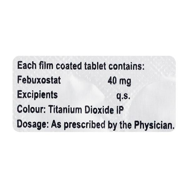 FABUSET 40 Tablet 15's