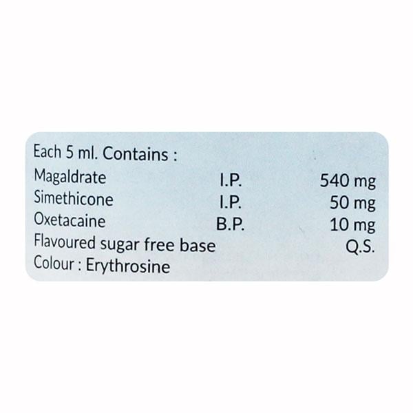 MUCOGEL SUGAR FREE MINT FLAVOUR Suspension 200ml