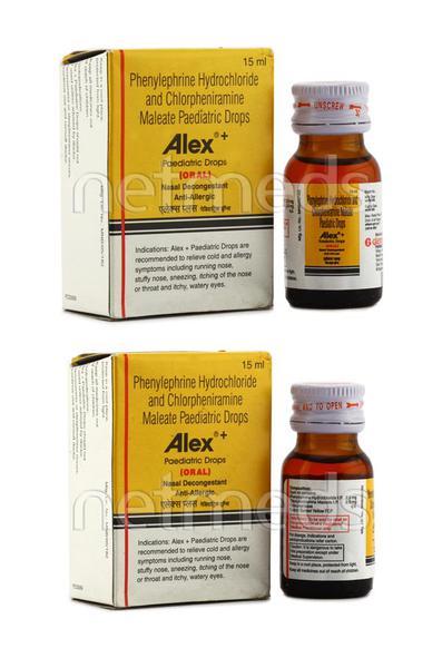 Alex + Peadiatric Drops 15ml