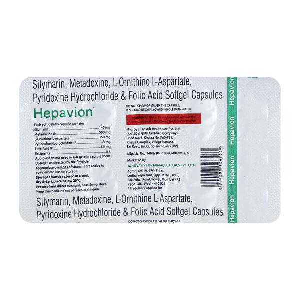 HEPAVION Softgel 10's