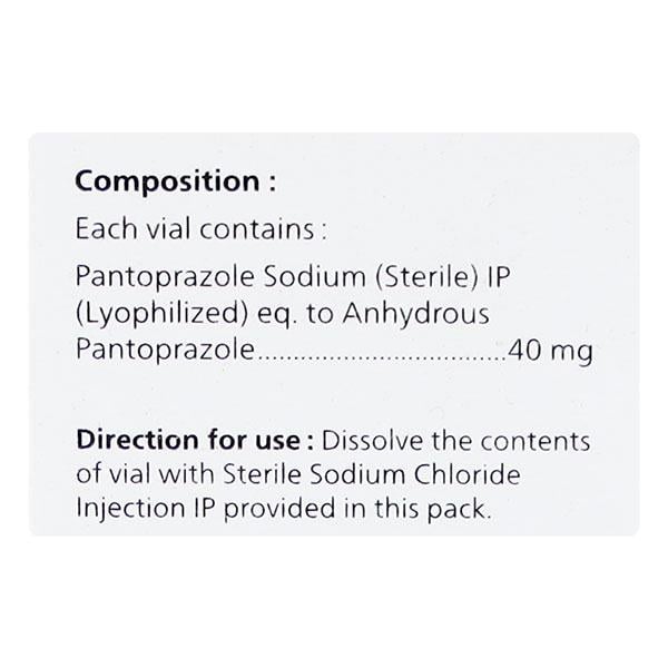PANTIAC 40mg Injection 1's