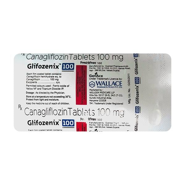 GLIFOZENIX 100 Tablet 10's