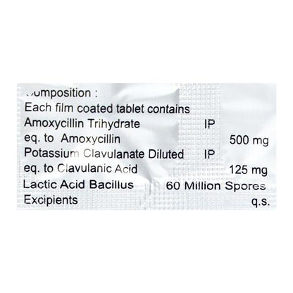 KLAVON 625 Tablet 6's
