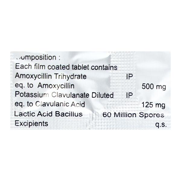 KLAVON 625 Tablet 6's