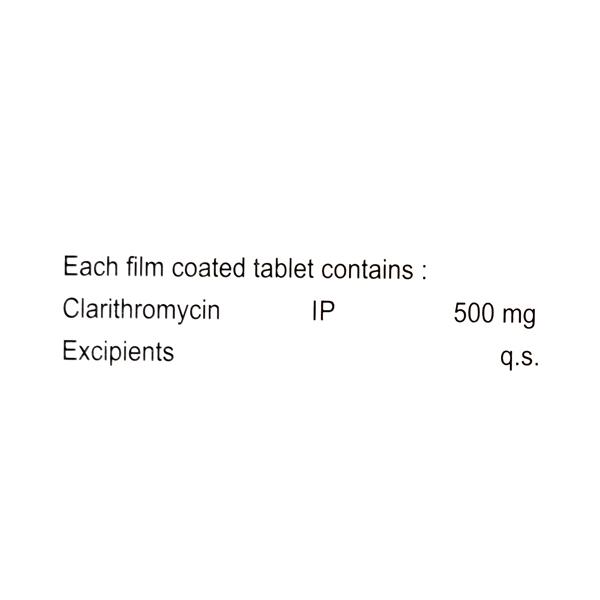 CLYARA 500mg Tablet 10's